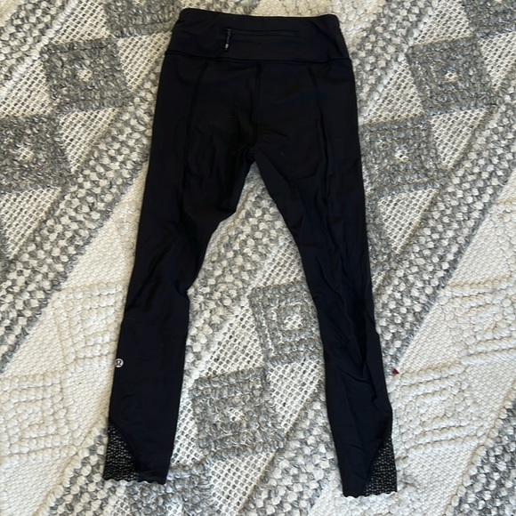 Lululemon Leggings Black Size 4 - Picture 2 of 5